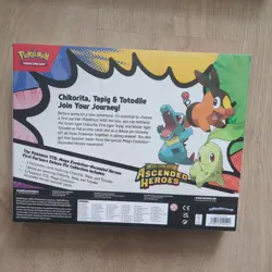 Pokemon TCG Poster & First Partner Pin Collection Ascended Heroes New & Sealed - Image 3