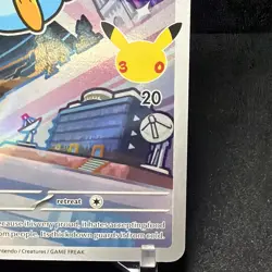 Pokemon TCG Piplup MEP042 First Partners 30th Anniversary Black Star Promo - Image 2