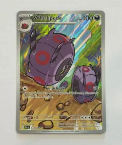 2025 Pokemon WHIRLIPEDE 133/086 FULL ART SV: Black Bolt ILLUSTRATION RARE🔥 - Image 1