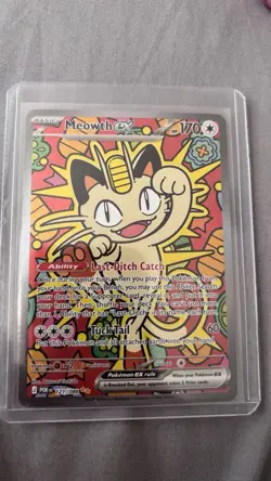 Pokemon TCG Meowth SIR - Perfect Order 121/088 - English Near Mint Condition - Image 3
