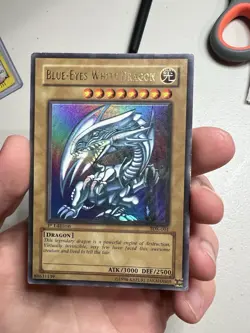 1ST EDITION SDK-001 Blue-Eyes White Dragon 2002 Yugioh Starter Deck Kaiba - Image 3