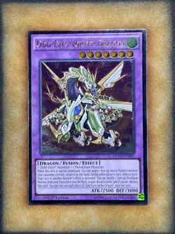 Yugioh Odd-Eyes Vortex Dragon DOCS-EN045 Ultimate Rare 1st Ed NM - Image 1