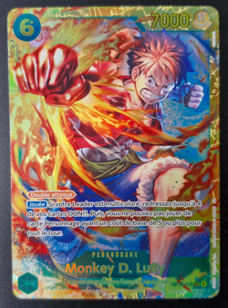✨ One Piece- Monkey D. Luffy Secret OP13-118- Successeurs - MINT - Image 1