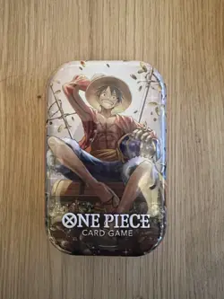 12x One Piece TCG Tin Pack Set Vol.2 TS-02 Monkey D. Luffy English SEALED - Image 3