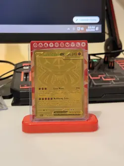 Pokemon Mega Zygarde ex Gold Hyper Rare 124/088 Perfect Order - Image 1