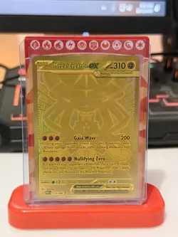 Pokemon Mega Zygarde ex Gold Hyper Rare 124/088 Perfect Order - Image 2