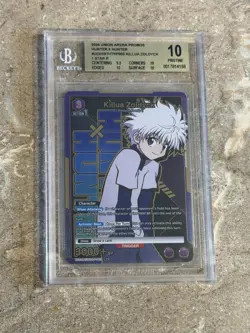 Union Arena Bandai 5 Card Lot Graded Foil Promo Hunter x Hunter Bleach Gojo - Image 2