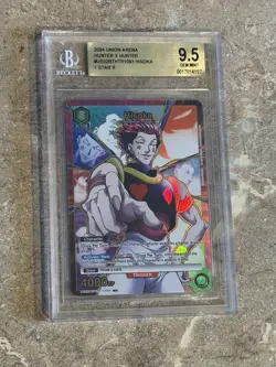 Union Arena Bandai 5 Card Lot Graded Foil Promo Hunter x Hunter Bleach Gojo - Image 4