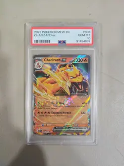 Pokemon Scarlet and Violet 151 (2023) Charizard ex 006/165 Graded PSA 10 - Image 1