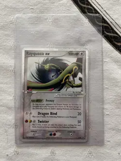 Rayquaza EX HOLO Rare Black Promo #039 Pokemon TCG - Image 1