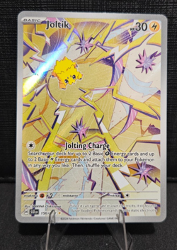 Joltik 150/142 Stellar Crown IR Holo NM Pokemon Card - Image 1