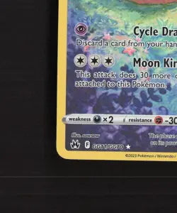 Lunatone GG11/GG70 Crown Zenith Full Art Ultra Rare Holo Pokemon Card NM - Image 5