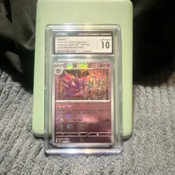 Pokemon Haunter Card 151 093/165 Reverse Holo CGC 10 Japanese 2023 - Image 1