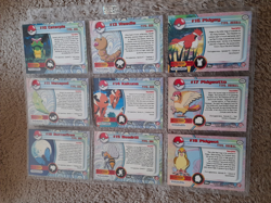 Pokemon Full Set of 90 TV Animation Series 1 Cards from Topps 1999 - Image 4