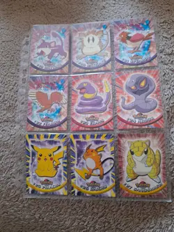 Pokemon Full Set of 90 TV Animation Series 1 Cards from Topps 1999 - Image 5