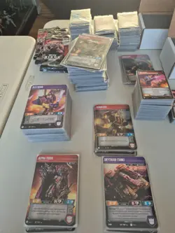 Transformers TCG HUGE COLLECTION Wave 1 2 3 4 FOR R.S.P. WOTC Lot Card Game - Image 3