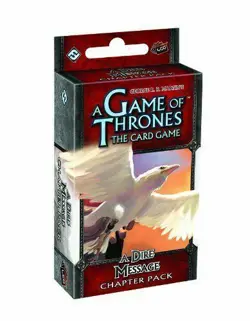 A Game of Thrones: The Card Game A Dire Message Chapter Pack Game NEW SEALED - Image 1