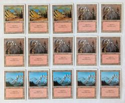 Magic: The Gathering Revised Edition Basic Land 70 Card LOT - 3rd Ed. - MTG 90s - Image 2