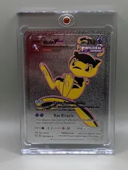Pokemon VMAX MEW CROSS FUSION STRIKE--MAX MIRACLE Card mint+ - Image 1