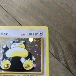Pokemon TCG Snorlax (Cosmos Holo) XY179 XY Evolutions Black Star Promo - Image 4