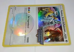 ☆ Jumbo Card ☆ RAIKU, ENTEI & SUICUNE - Legendary Pokemon Stamp - HOLO 🌟 NM - Image 5