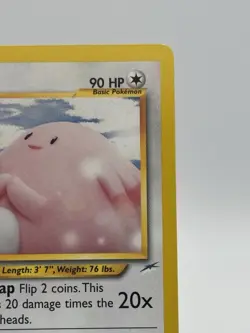 Pokemon TCG Neo Destiny Chansey Card 31/105 Unlimited 2000 - Image 3