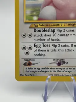 Pokemon TCG Neo Destiny Chansey Card 31/105 Unlimited 2000 - Image 5