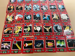 Pokemon Zukan Mini Card Carddass Bandai Japanese 41 Set Vintage Rare Pokedex - Image 3