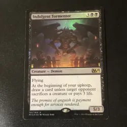 Indulgent Tormentor Foil x1 M15 Core 2015 LP Condition see pics front back - Image 1