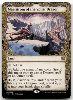 Maelstrom of the Spirit Dragon (Showcase) #326 NM Tarkir Dragonstorm Magic MTG - Image 1