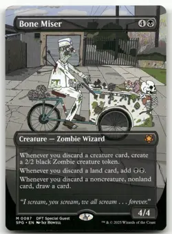 Bone Miser (Borderless) #87 (NM) Special Guests SPG Magic MTG - Image 1