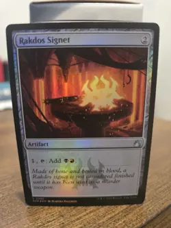 Rakdos Signet Foil Ravnica Remastered NM-Mint MTG - Image 1