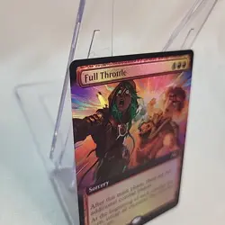 Full Throttle Extended Art Foil MTG DFT NM Near Mint Fast Shipping From Canada - Image 2