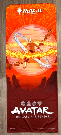 Magic The Gathering: Avatar The Last Airbender Fabric Store Banner 89" X 36" - Image 1