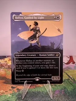 Haliya, Guided by Light (Borderless) Edge of Eternities Regular - Image 1