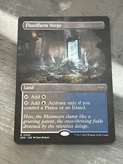 Floodfarm Verge (Borderless) - Duskmourn: House of Horror (DSK) - EN R 0330 - Image 1