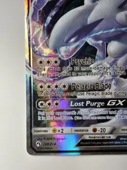 Lugia GX 159/214 - Pokemon Lost Thunder Sun & Moon - Ultra Rare Card - Image 2