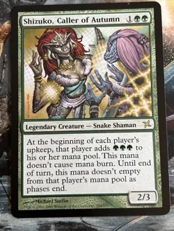 1x Shizuko, Caller of Autumn Betrayers of Kamigawa MP MTG Magic x1 MKE - Image 5