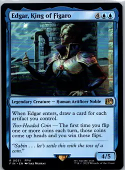 MTG Final Fantasy - Edgar, King of Figaro #51 - Image 1