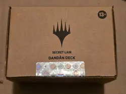 Magic The Gathering Secret Lair Dandan (2026) Deck SEALED & IN HAND - Image 1
