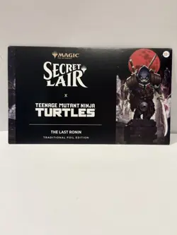 Secret Lair x Teenage Mutant Ninja Turtles The Last Ronin FOIL Sealed MTG - Image 1