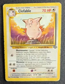 Jungle Clefable Non-Holo 17/64 - Pokemon TCG (1999) - Image 2