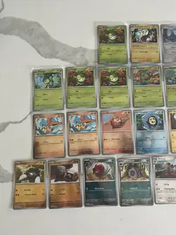 24 Pokemon TCG - Black Bolt Pokeball Masterball Pattern Lot NM Victini - Image 2