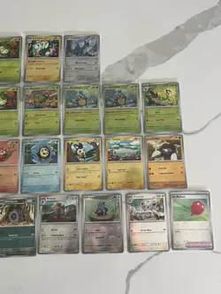24 Pokemon TCG - Black Bolt Pokeball Masterball Pattern Lot NM Victini - Image 3