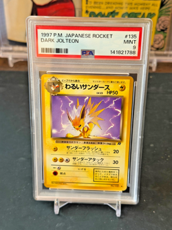 1999 POKEMON JAPANESE ROCKET DARK JOLTEON PSA 9 - Mint! - Image 1