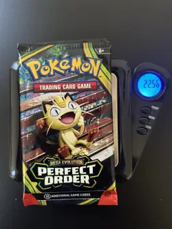 HEAVY 22.56 Pokemon TCG Perfect Order Booster Factory Sealed Maybe God PackU - Image 1