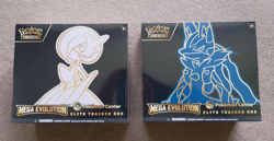 Pokemon TCG Mega Evolution Pokemon Center ETB (Lucario & Gardevoir Pair/Bundle) - Image 1