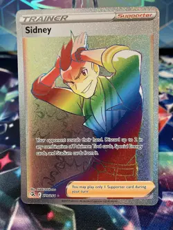 Sidney 279/264 Fusion Strike Secret Rainbow Rare pokemon TCG NM - Image 1