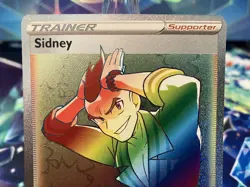 Sidney 279/264 Fusion Strike Secret Rainbow Rare pokemon TCG NM - Image 5