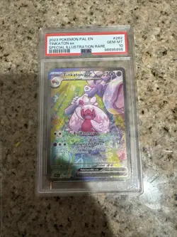 Pokemon Tinkaton ex Sv02 Paldea Evolved Special Illustration Rare Holo PSA 10 - Image 1